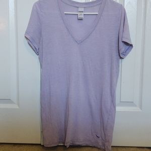 Women's short sleeve sleepwear shirt